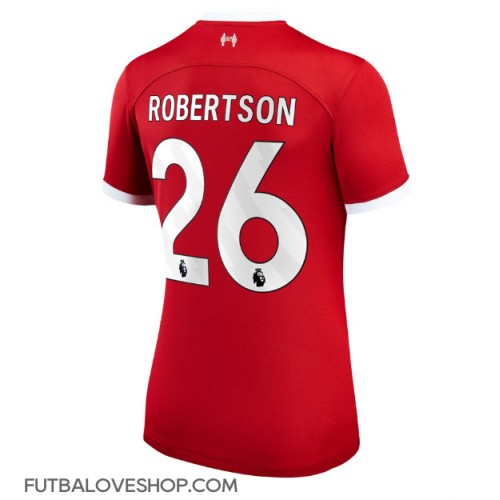 Dres Liverpool Andrew Robertson #26 Domáci pre Ženy 2023-24 Krátky Rukáv